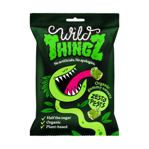 Wild Thingz Organic Sweets Zesty Pests 10x130g