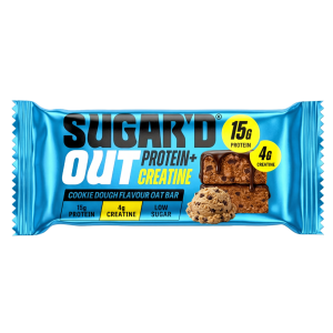 Sugar'd Out Cookie Dough Protein & Creatine Bar (12 x 68g)