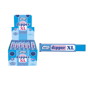 Vidal Blue Raspberry Dipper Chew Bar