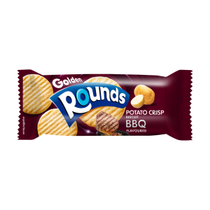Golden Rounds BBQ Potato Chips 24 x 80g