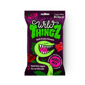 Wild Thingz 'Berry Mix' Plant Based Sweets (16 x 25g)