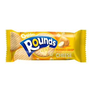 Golden Rounds Cheese Potato Chips 24 x 80g