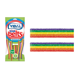 Vidal Sour Rainbow Belts HALAL