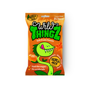 Wild Thingz 'Tropical Mix' Plant Based Sweets (16 x 25g)