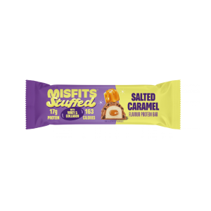 Misfits Salted Caramel Stuffed Protein Bar (18 x 45g)