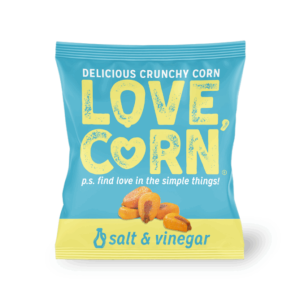 Love Corn Salt & Vinegar 24 x 20g